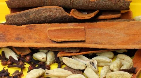 Various spices Stock Photos