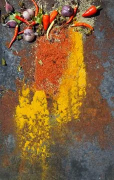 Various spices Stock Photos