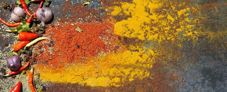 Various spices Stock Photos