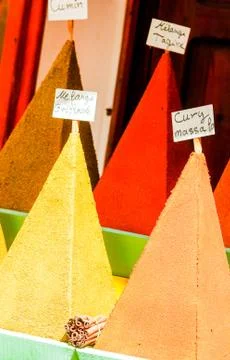 Various spices selection. Stock Photos