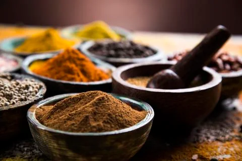 Various spices selection Free Stock Photos