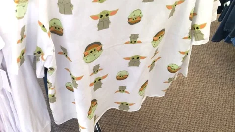 Various Star Wars Icon Logo - Shirts - Retailer Stock Footage 137977813