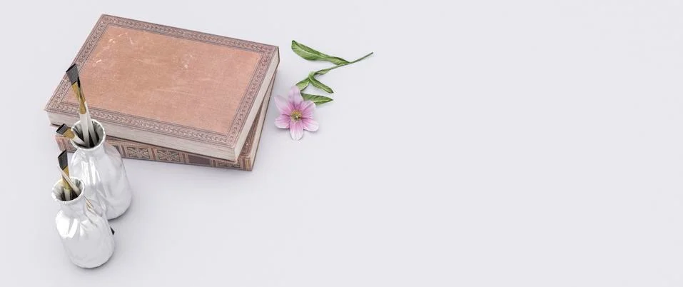 Various stationery items Stock Illustration