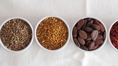 Various superfoods Stock Footage 88882648