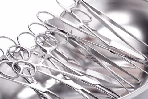 Various surgical instruments Stock Photos