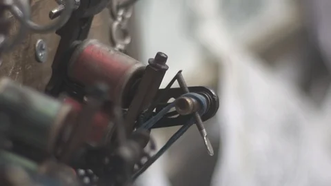 Various tattoo guns Stock Footage 98241862