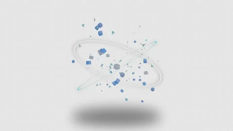 Various technologies spring up like hot water Alpha Stock-Footage 168117000