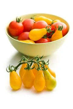Various tomatoes Stock Photos