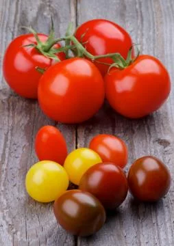 Various Tomatoes Stock Photos