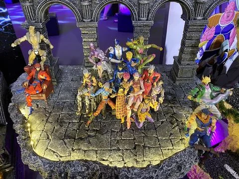 Various toy models Foto stock