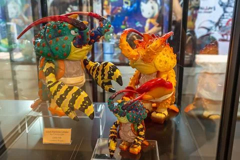 Various toy models Foto stock