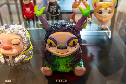 Various toy models Foto stock