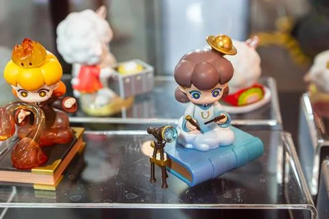Various toy models Foto stock