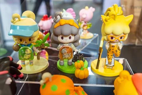 Various toy models Foto stock