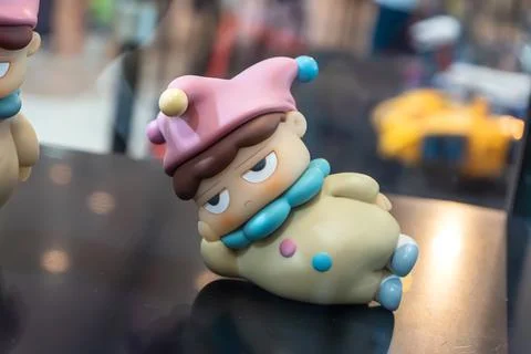 Various toy models 스톡 사진