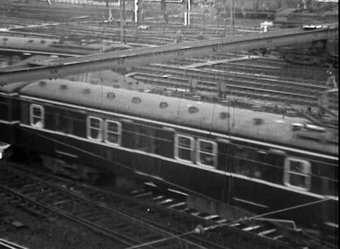 VARIOUS TRAIN CARRIAGES, AUSTRALIA (1970) Stock Footage 168598071
