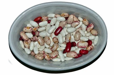 Various type of beans Stock Photos
