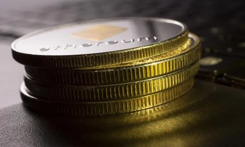 Various type of Cryptocurrency Stock Photos