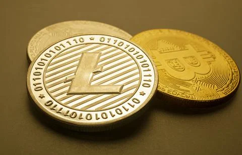 Various type of Cryptocurrency Stock Photos