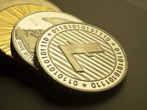 Various type of Cryptocurrency Stock Photos