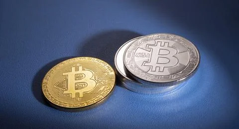 Various type of Cryptocurrency Stock Photos