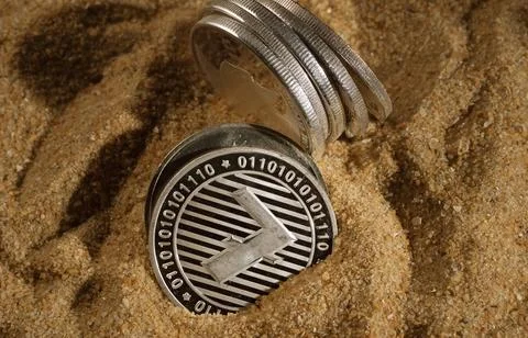 Various type of Cryptocurrency Stock Photos