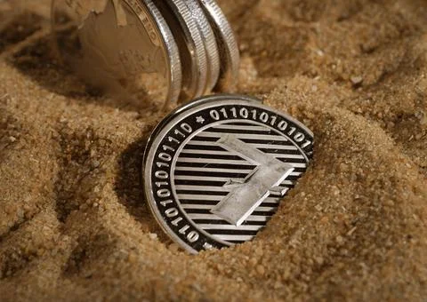 Various type of Cryptocurrency Stock Photos