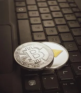 Various type of Cryptocurrency Stock Photos