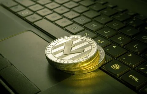 Various type of Cryptocurrency Fotos Stock