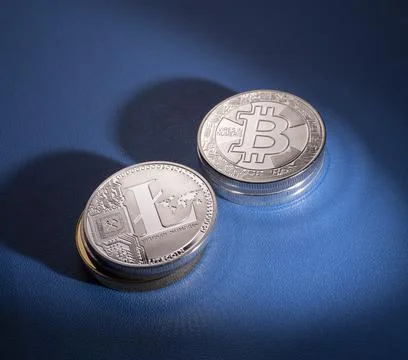 Various type of Cryptocurrency 库存照片