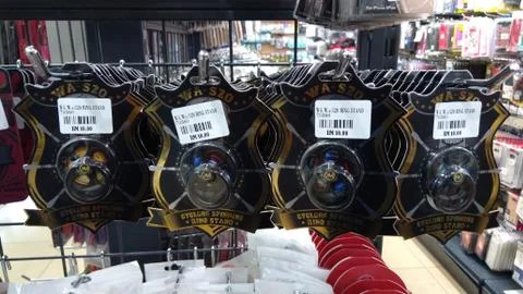 Various type of Handphone accessory Stock Photos