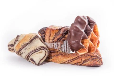 Various types of bread Stock Photos