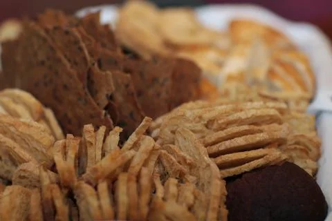Various types of breads sliced. Wheat bread of various types, sliced. Stock Photos