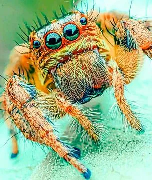 Various types of insects photographed using the Google Camera macro lens #25 Stock Photos