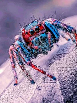 Various types of insects photographed using the Google Camera macro lens #6 Stock Photos