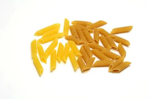 Various types of pasta Stock Photos