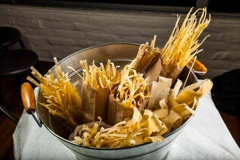 Various types of pasta Stock Photos