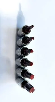 Various types of screwdrivers and bolt openers Stock Photos
