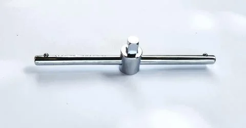 Various types of screwdrivers and bolt openers Foto stock