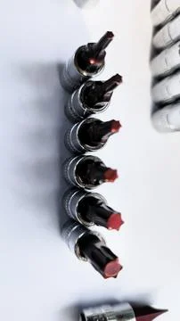 Various types of screwdrivers and bolt openers Stock Photos
