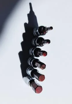 Various types of screwdrivers and bolt openers Stock Photos