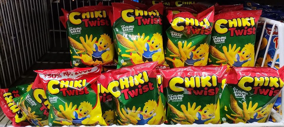 Various types of snacks Stock Photos