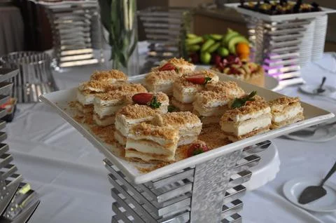 Various types sweets 스톡 사진