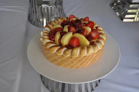 Various types sweets Stock Photos