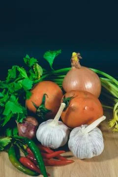 Various vegetables Stock Photos