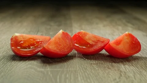 Various vegetables shot on a black background. Turn. Are falling. Stock Footage 117110451