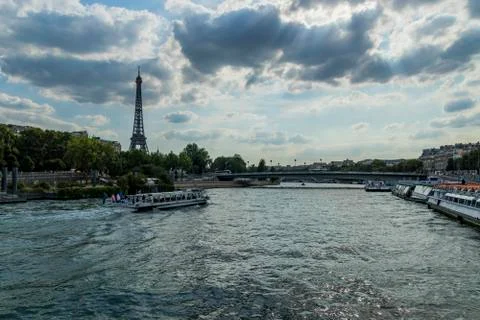 Various views of the Eiffel tower Foto stock