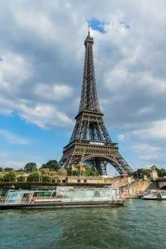 Various views of the Eiffel tower Foto stock