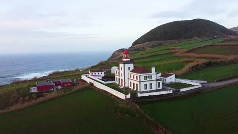 Various views of Pico, Sao Miguel, faial and Terceira in the Azores (Portugal) Stock Footage 324683408
