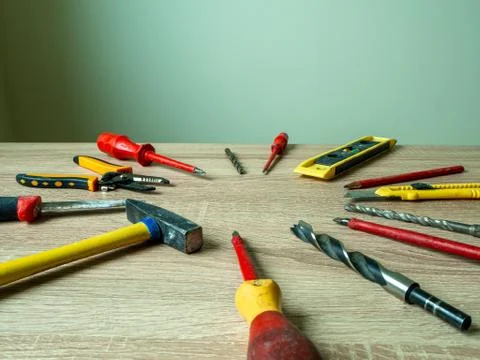 Various Work Tools Stock Photos